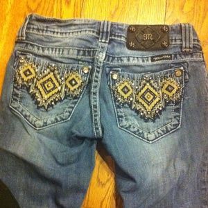 Capri Aztec Miss Me jeans