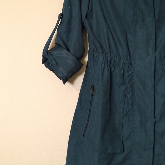 Forever 21 Jackets & Coats - Forever 21 Dark Teal Trench Style Jacket Size Sm Forever 21 Jackets & Coats - Forever 21 Dark Teal Trench Style Jacket Size Sm
