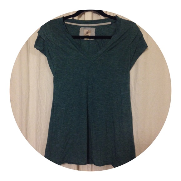 Teal Element V-Neck T-Shirt