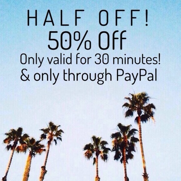 ☀️ 50% OFF 🌴