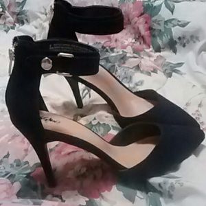 Ankle strap heels