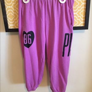 Victoria's Secret PINK cropped sweatpants carpi