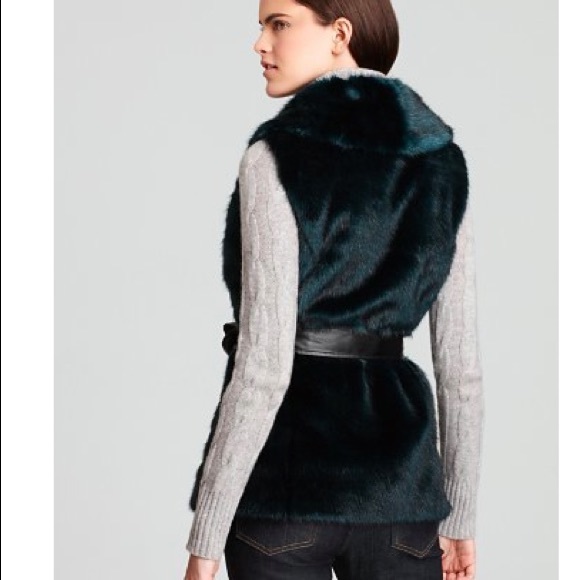 Ellen Tracy, Faux Fur Vest - Picture 1 of 3