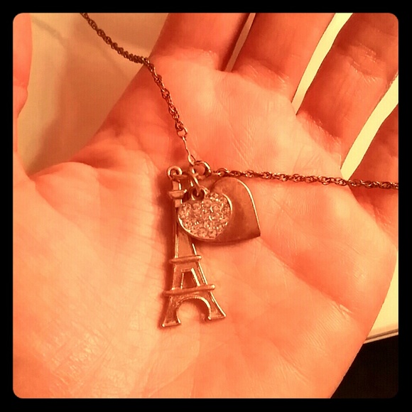 Eiffel Tower Love Necklace