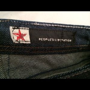 Barely worn size 30 People's Liberation cute jeans