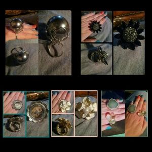 Bundle o' statement rings!