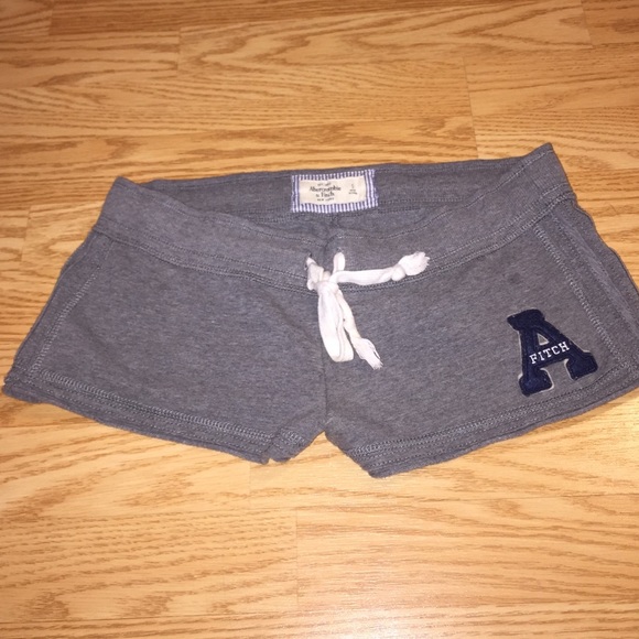 🚫SOLD  Abercrombie & Fitch Fleece Grey Shorts
