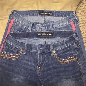 Bundle of express jeans size 0R