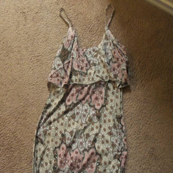 Long boho dress sz medium