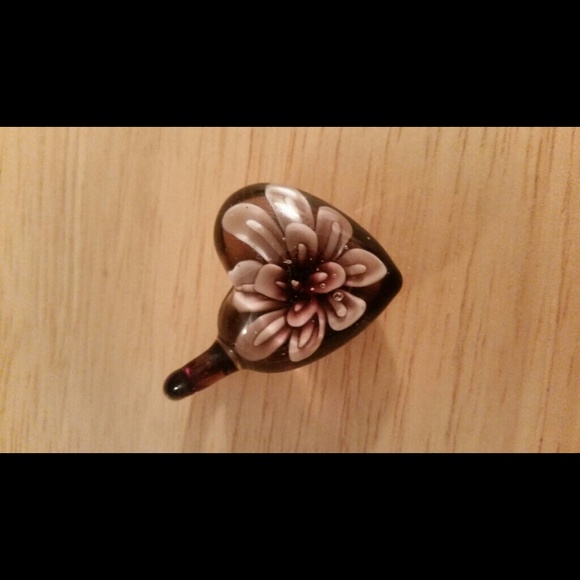 Glass charm