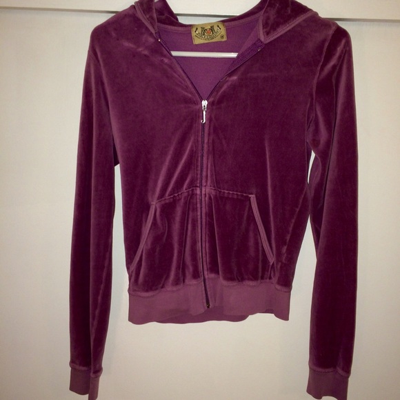 Purple Juicy Couture zip up