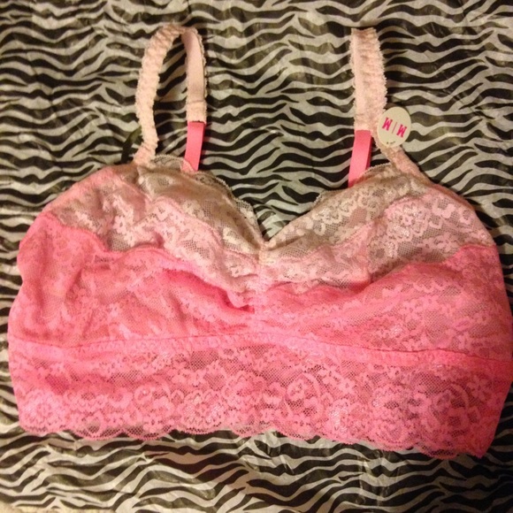 Pink by Victoria's Secret lace bralette