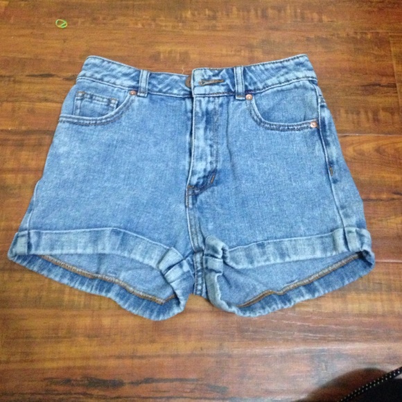 Pacsun denim highwaisted shorts ❤️