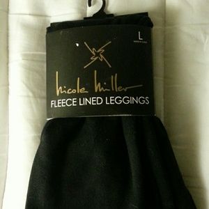 Nicole Miller Fleece Lined Leggings