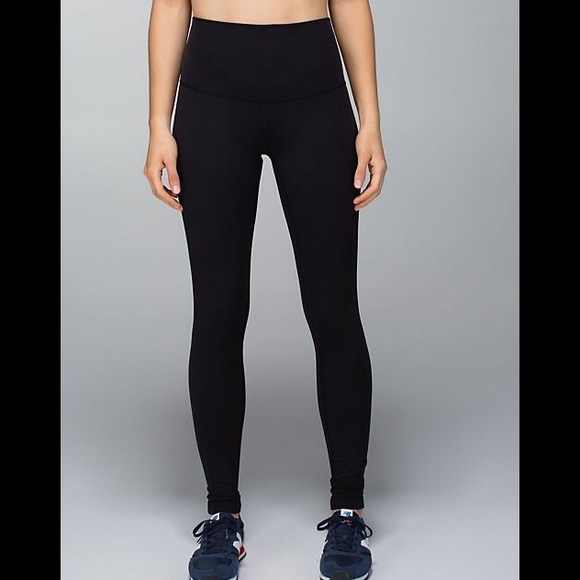 LULULEMON WUNDER UNDER ROLL DOWN LEGGINGS