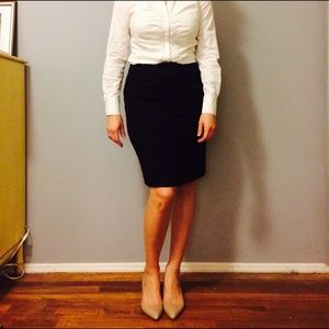 Romantic, sexy black lace skirt