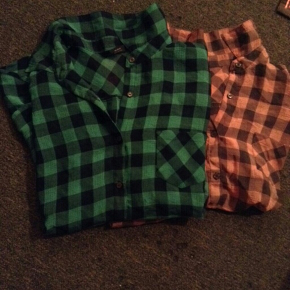 Plaid shirt bundle