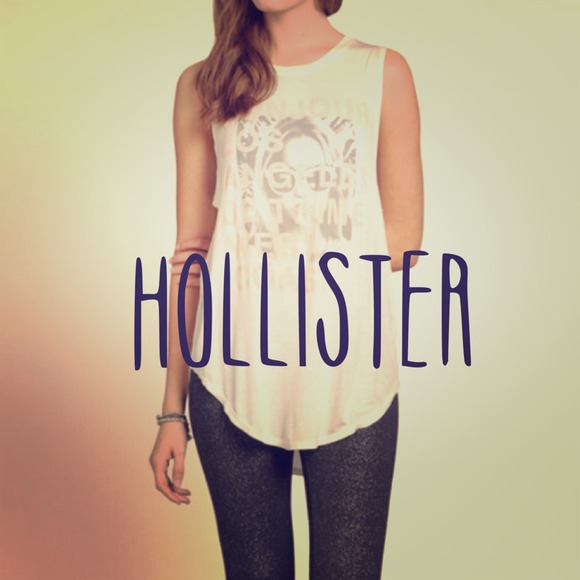 Hollister Graphic Los Angeles Tank Top