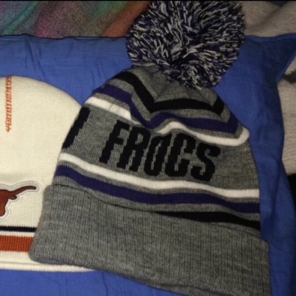 TCU frogs beanie!
