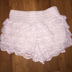 crochet shorts