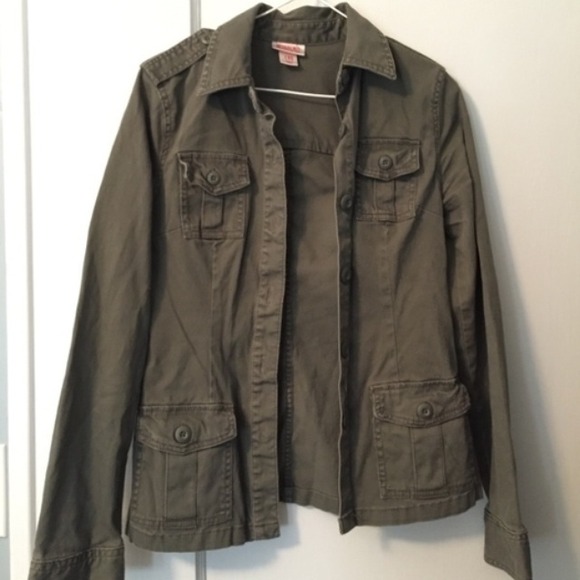 Army green jacket
