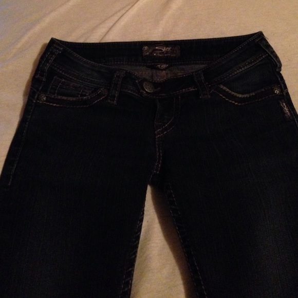 Silver jeans