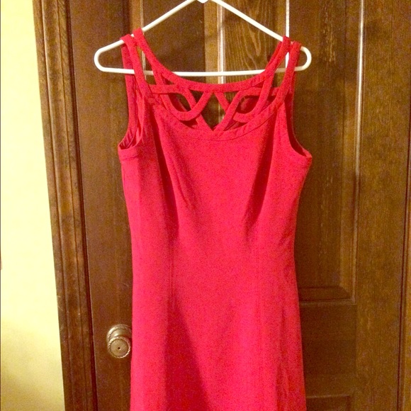 White House Black Market Red dress