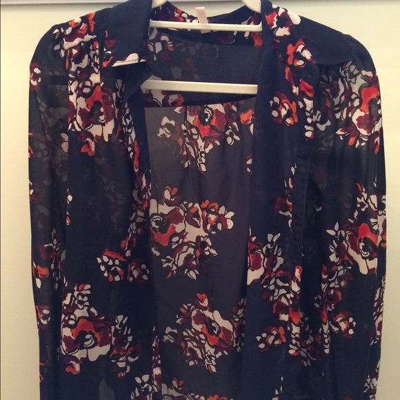 Nordstrom Flounce Blouse