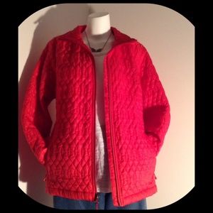 🔹RED LANDS' END PRIMALOFT JACKET🔹