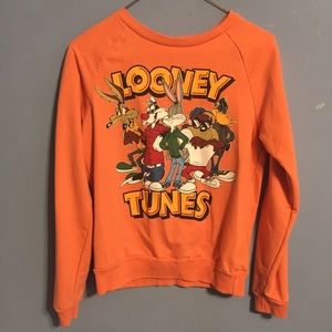 Orange Looney Tunes Shirt