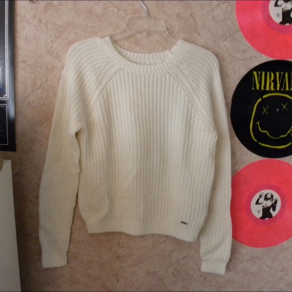 Abercrombie & Fitch Sweaters - White a&f sweater
