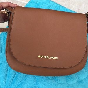 Michael Kors Saffiano leather cross body bag