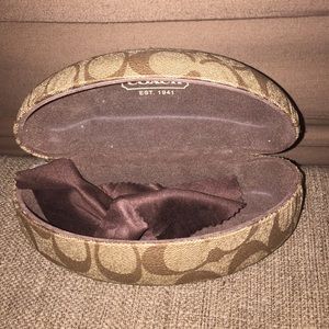 Coach sunglass case