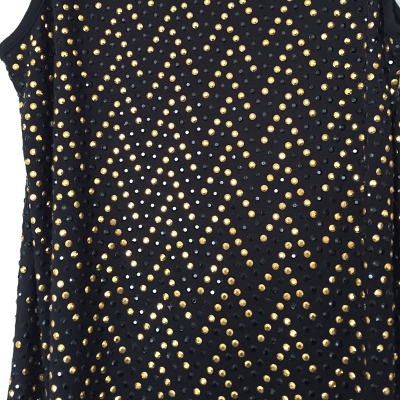 Black and gold studded MK dress. - Picture 4 of 4