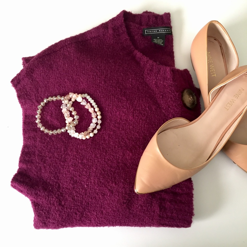 {Lauren Hansen} Lightweight Open Cardigan