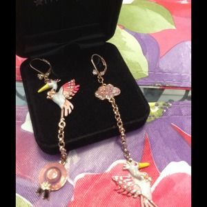 Betsey Johnson earrings