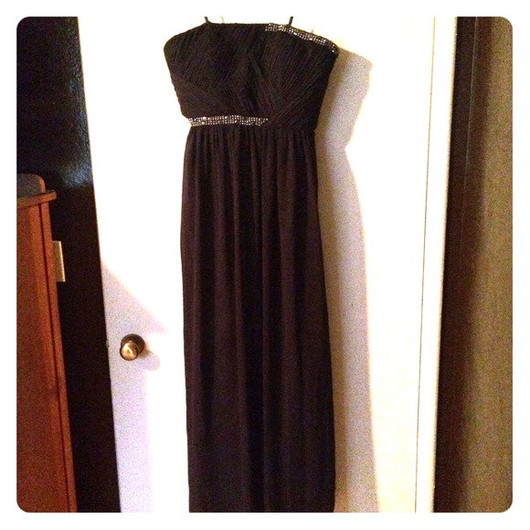 Ivanka trump eggplant gown