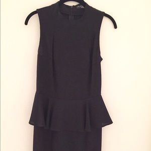 Zara peplum dress