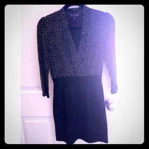 UO/Mirror Dash Mini Dress with Dot Print