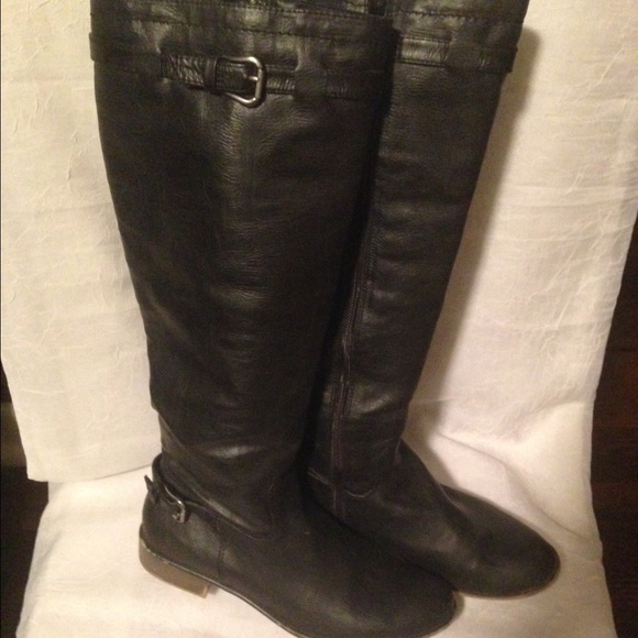 ana Boots - Black riding boots
