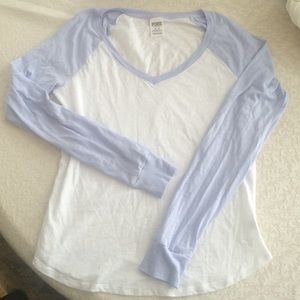 Victoria Secret PINK V-neck long sleeve