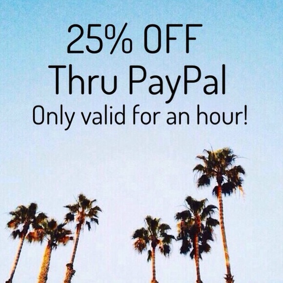 25% OFF DISCOUNT ON EVERYTHING!