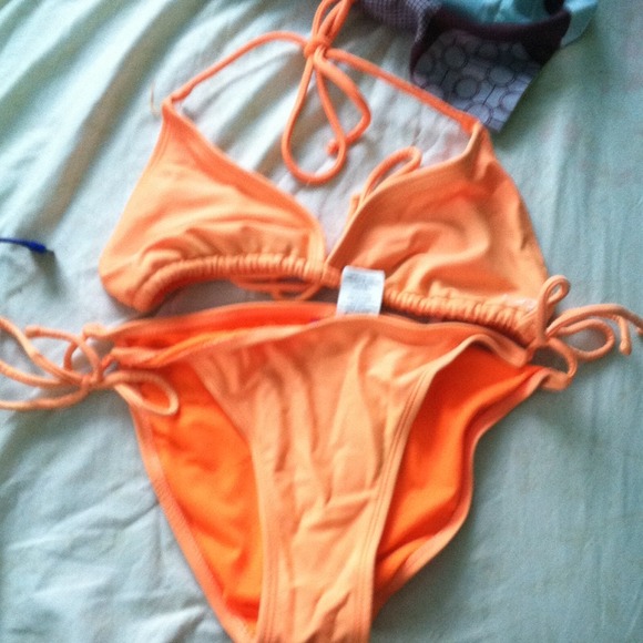 Orange Swimsuit