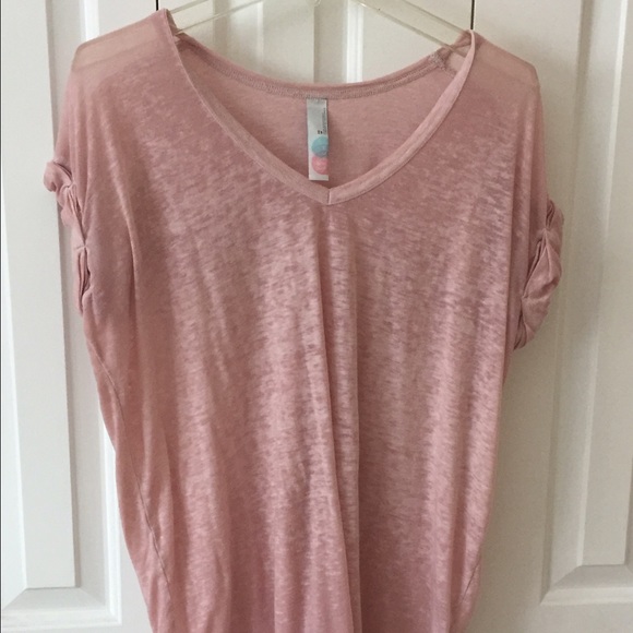Pink Free People Top