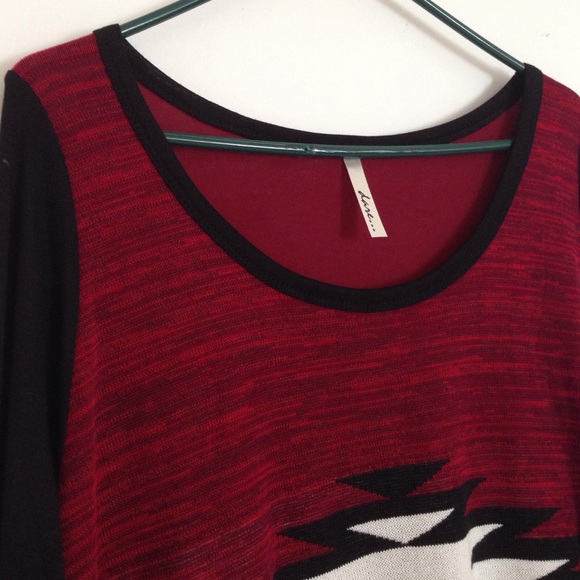 🚫SOLD BUNDLE🚫 💓HP💓 Cozy Knit Aztec Tunic - Picture 2 of 4