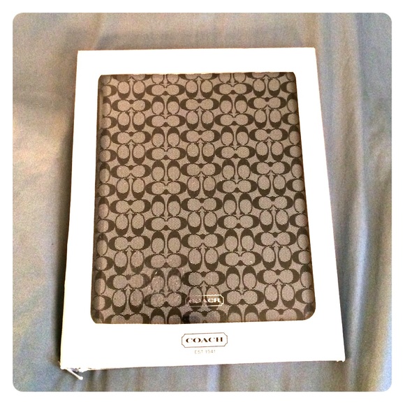 Authentic Coach iPad case