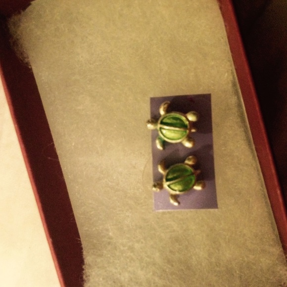 Light Green Turtle Earrings🐢🐢🐢‼️ - Picture 2 of 2
