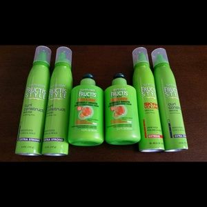 New Garnier Fructis assortment of hair products💇