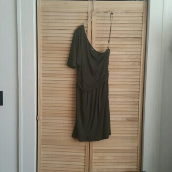 Vine Camuto Deep Olive Dress - Picture 2 of 2