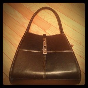 Black and Brown Handbag